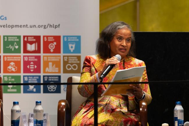 Geraldine Fraser-Moleketi, Chancellor of Nelson Mandela University, and Chair, UN Committee of Experts on Public Administration (CEPA) at its 23rd session