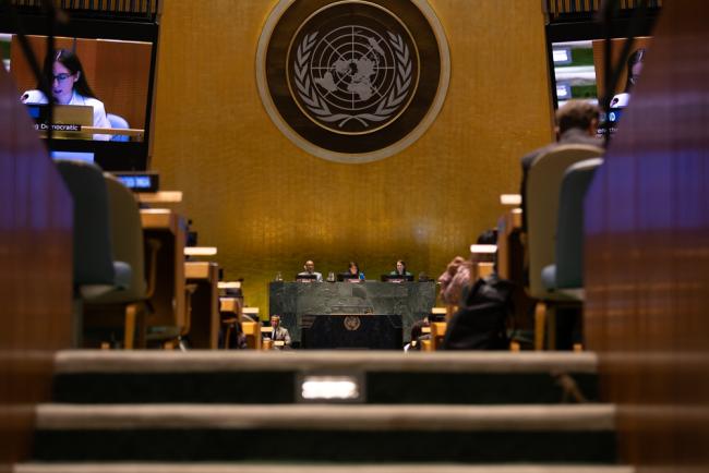 Around the General Assembly Hall