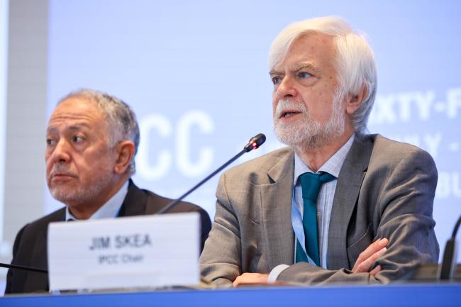 IPCC Chair Jim Skea 