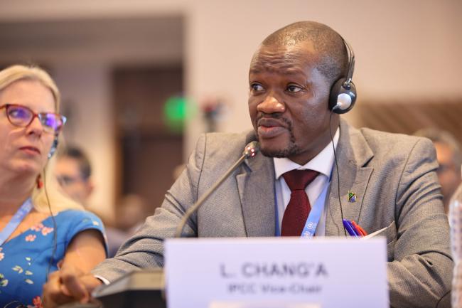 IPCC Vice-Chair Ladislaus Chang’a, Tanzania