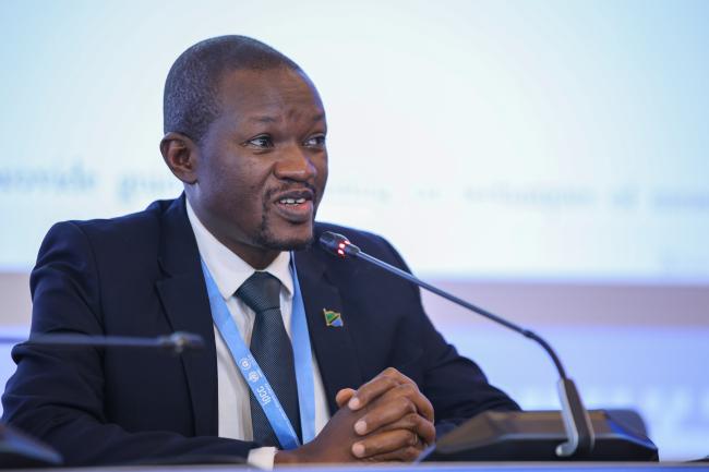 IPCC Vice-Chair Ladislaus Chang’a, Tanzania 