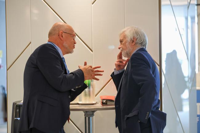  Jean-Pascal van Ypersele, Belgium, and IPCC Chair Jim Skea 