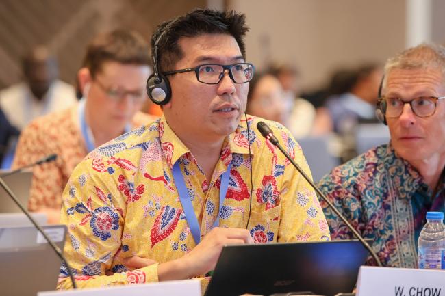 WGII Co-Chair Winston Chow, Singapore 