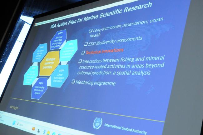 ISA action plan for marince scientific research