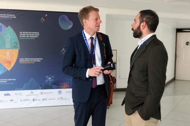 Ingo Narberhaus, Germany, and Martin Webeler, Environmental Justice Foundation (EJF)