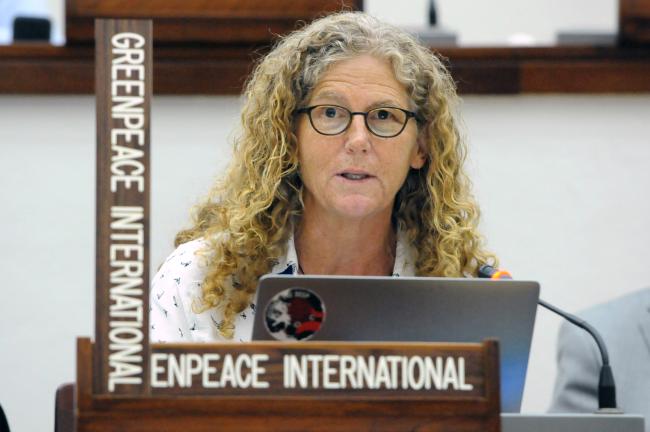 Jackie Dragon, Greenpeace International