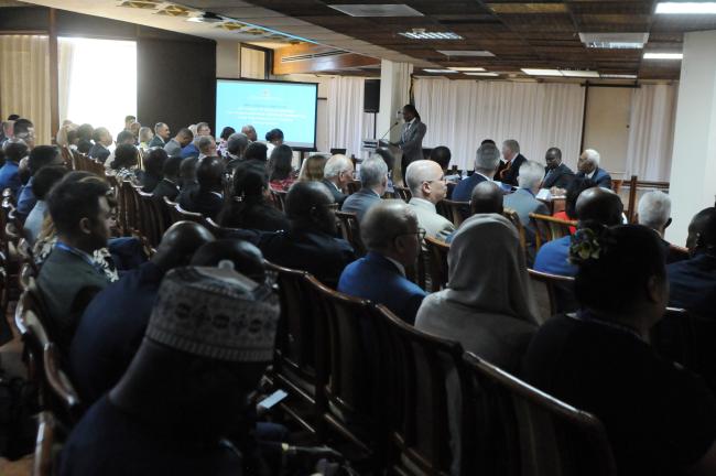 Participants during the side event hosted by the Government of Jamaica