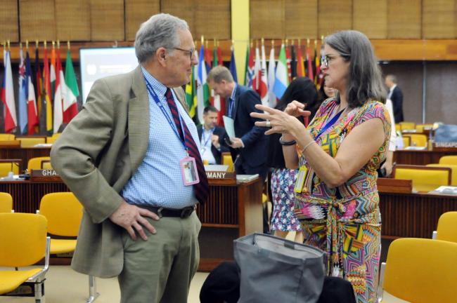 James Gresser, US, and Robyn Frost, Australia