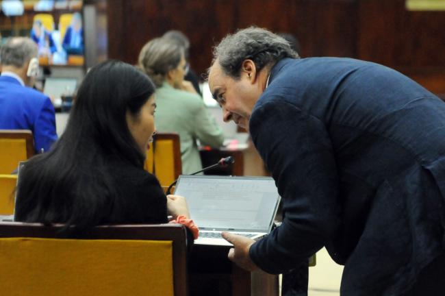 Jessie Lim, Singapore, and Juan José González Mijares, Mexico