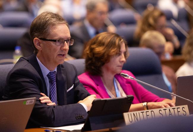 John Thompson, US, Cindy Newberg, US - OEWG46 - 8July2024