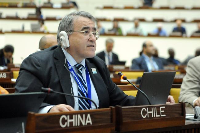José Antonio Cabedo Espinosa, Chile