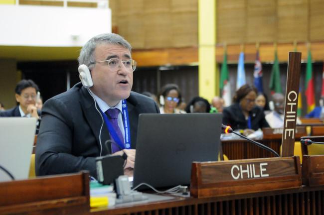 José Antonio Cabedo, Chile