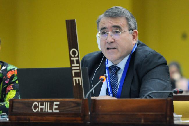 José Antonio Cabedo, Chile