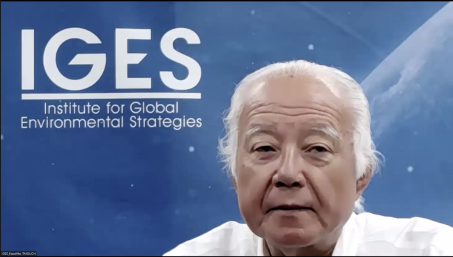 Kazuhiko Takeuchi, Institute for Global Environmental Strategies_sgp-hlpf2024_17Jul24_photo.png