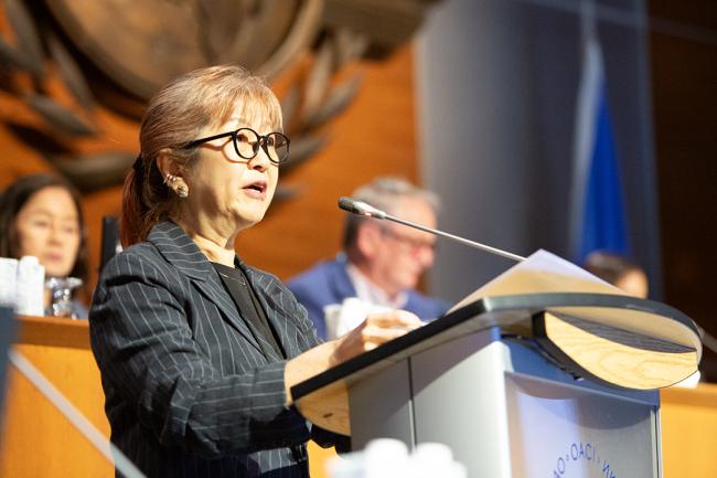 Megumi Seki, Executive Secretary, Ozone Secretariat - OEWG46 - 8July2024