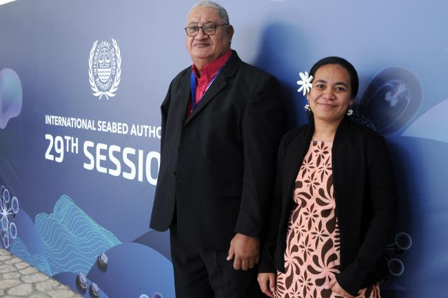 Monise Laafai and Demi Afasene, Tuvalu