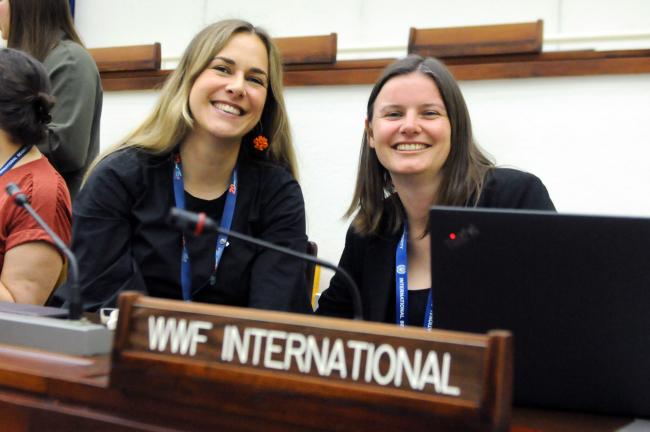 Natalie Andersen, Deep Sea Conservation Coalition (DSCC), and Kaja Lønne Fjærtoft, WWF International