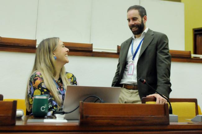 Natalie Andersen, Deep Sea Conservation Coalition (DSCC), and Martin Webeler, Environmental Justice Foundation