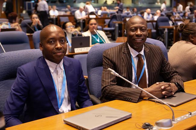 Obed Meringo Baloyi, and Kgotlaetsile Gift Molokwane, South Africa - OEWG46 - 11July2024