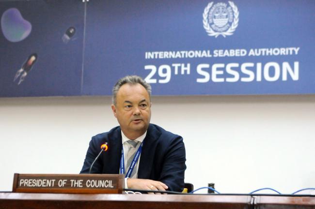 ISA-29 Council President Olav Myklebust, Norway