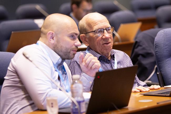 Participants during morning plenary - OEWG46 - 12July2024