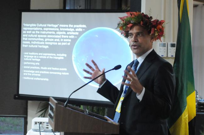 Ralph Regenvanu, Minister of multiple portfolios, Vanuatu
