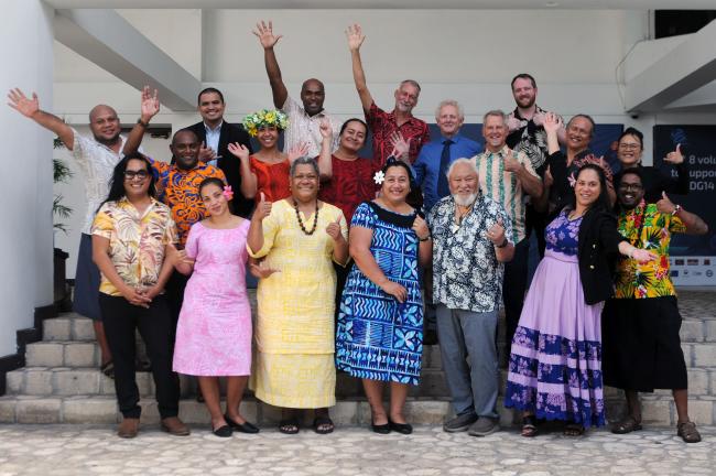 Representatives from the Pacific Islands