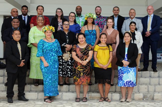 Representatives from the Pacific group