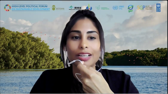 Rissa Edoo, GEF SGP, UNDP_sgp-hlpf2024_17Jul24_photo.png
