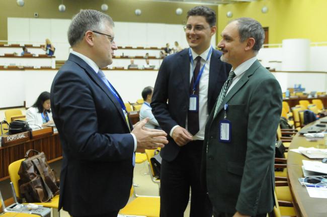 Sergey Petrovich, Konstantin Pashuto, and Oleg Zhegl, Russian Federation
