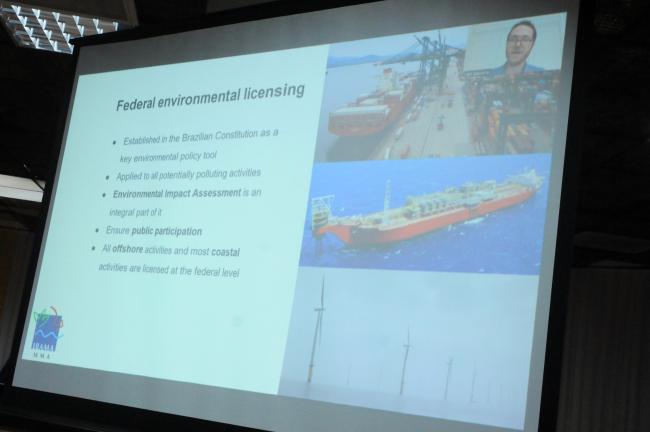Ivan Werneck S. Bassères, Instituto Brasileiro do Meio Ambiente e dos Recursos Naturais Renováveis (IBAMA), presents online on the Brazilian offshore industry