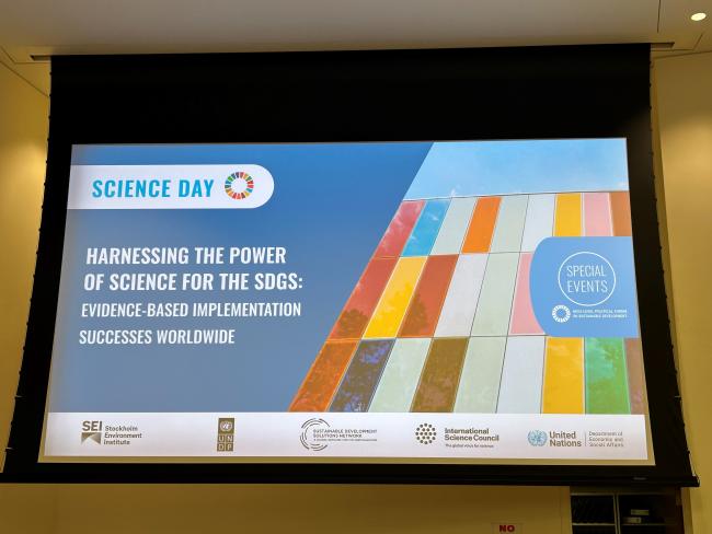 Science Day slide