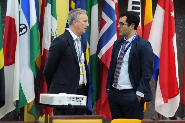 Terje Aalia, Norway, and Javier San Roman, Spain
