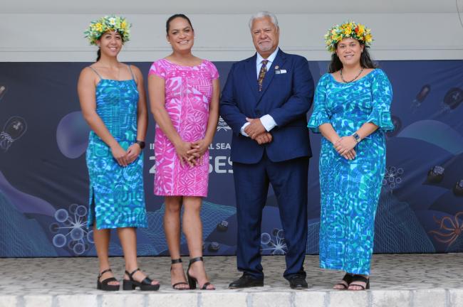 The delegation from the Cook Islands