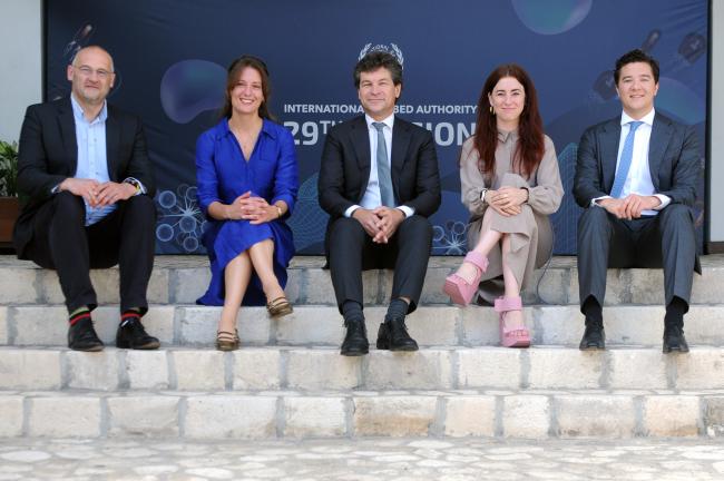 Jeroen Gutter, Emma van den Boogaard, Laurens de Jonge, Fleur Pennarts, and Oliver Whitehead, the Netherlands