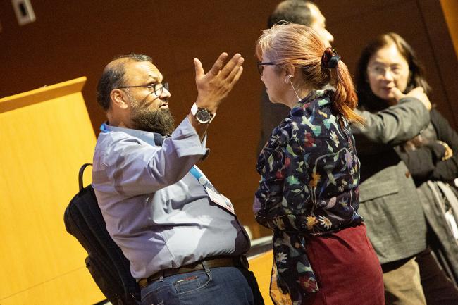 Yaqoub Almatouq, Kuwait, and Meg - OEWG46 - 12July2024