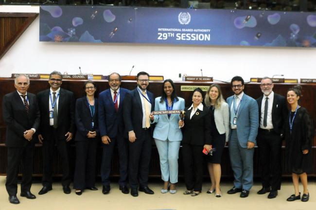 The Brazilian delegation