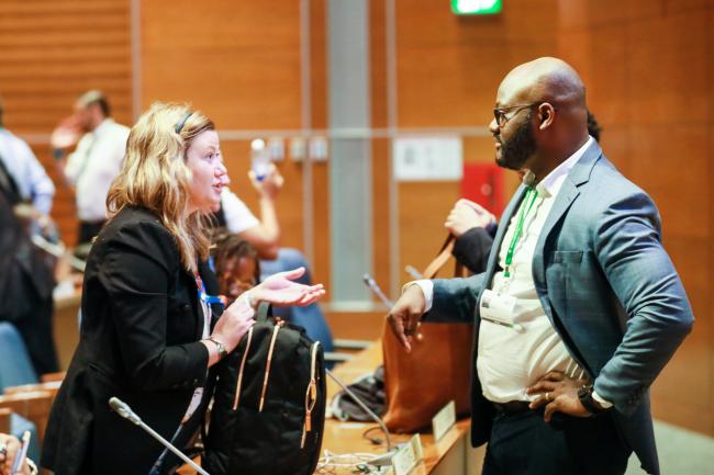 Melissa Cotterill, Australia, and Jojo Charlie Mabala, The Nature Conservancy