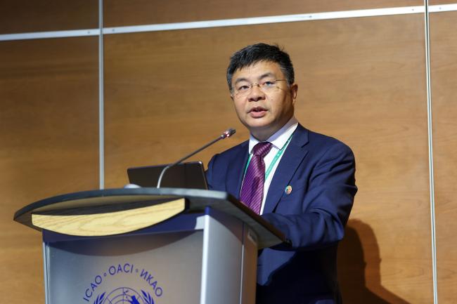 Liu Ning, China, speaking on behalf of the COP 15 President Huang Runqiu, Minister of Ecology and Environment
