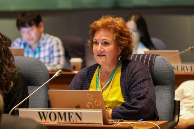 Edda Fernandez, CBD Women's Caucus