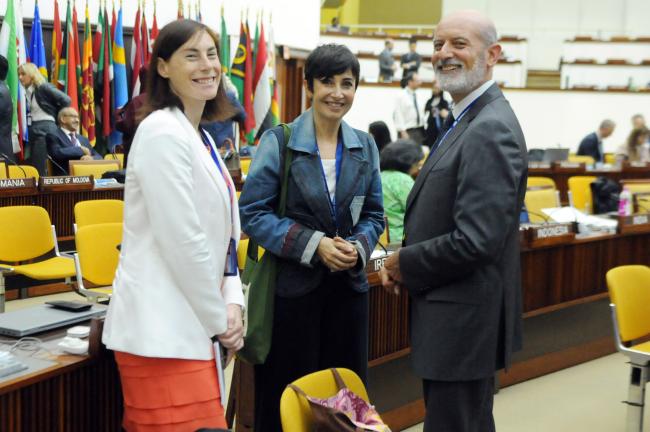 Giulia David, Marzia Rovere, and Daniele Bosio, Italy