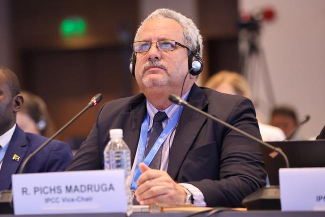 IPCC Vice-Chair Ramón Pichs-Madruga, Cuba 
