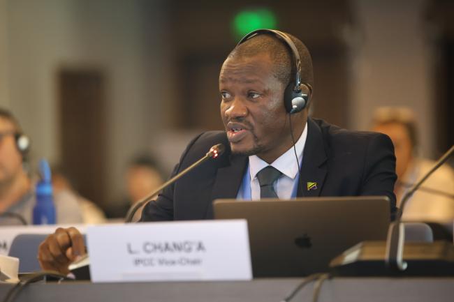IPCC Vice-Chair Ladislaus Chang'a, Tanzania