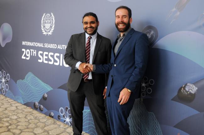 Pradeep Singh, International Union for Conservation of Nature (IUCN), and Martin Webeler, Environmental Justice Foundation (EJF)