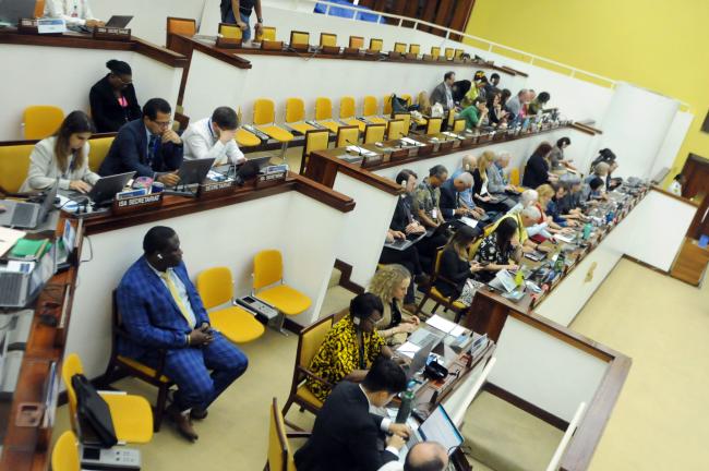 Members of the ISA Secretariat and Observers