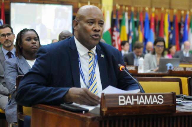 Vaughn Miller, the Bahamas