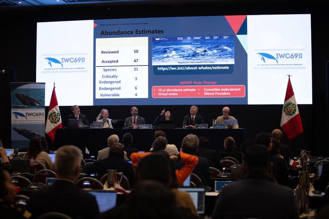 A small tremor was felt this morning in the meeting room - IWC69-26sep2024