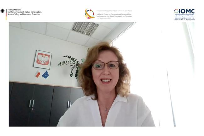 Agnieszka Dudra, Head of Bureau for Chemical Substances, Poland