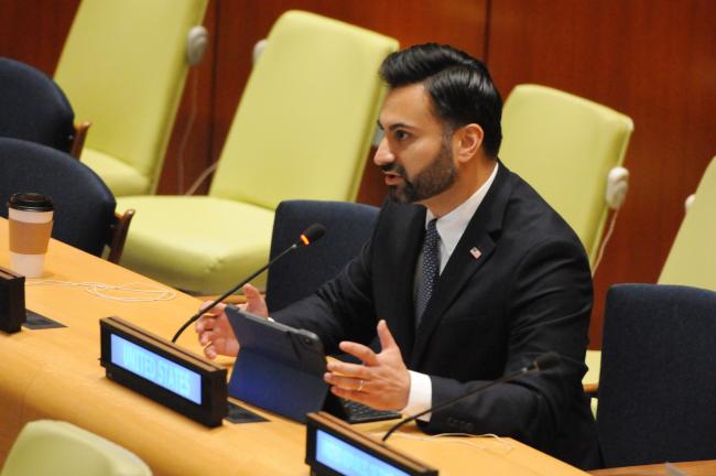 Ali Zaidi, National Climate Advisor, US
