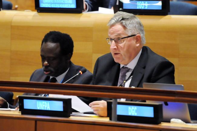 Andrew Saberton, UNFPA